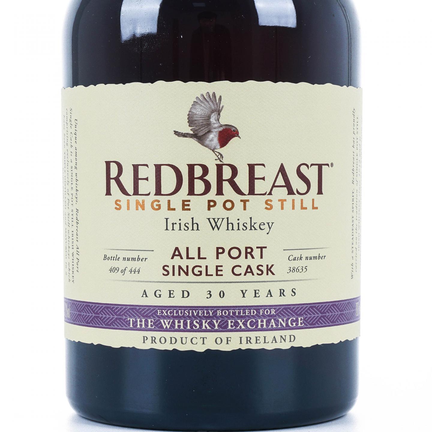 Redbreast · 知更鸟 30年 1989 波特风味桶 TWE