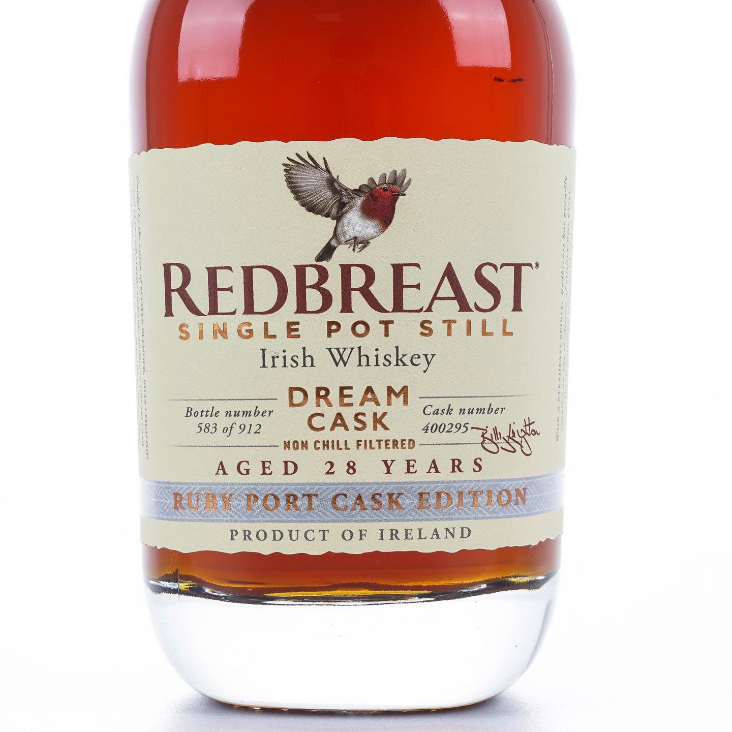 Redbreast · 知更鸟 28年 Dream Cask 波特桶