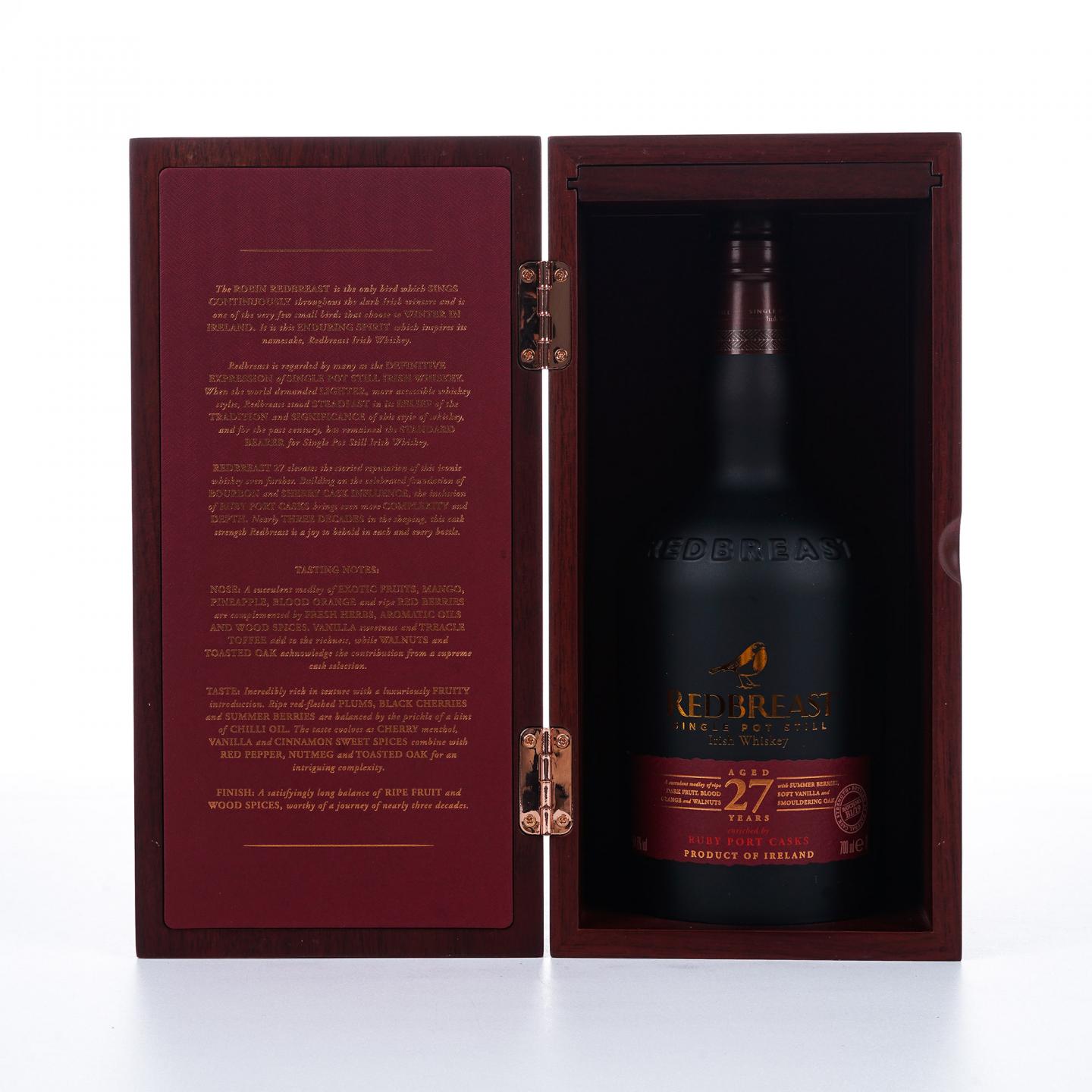 Redbreast 知更鸟 27年 单壶威士忌