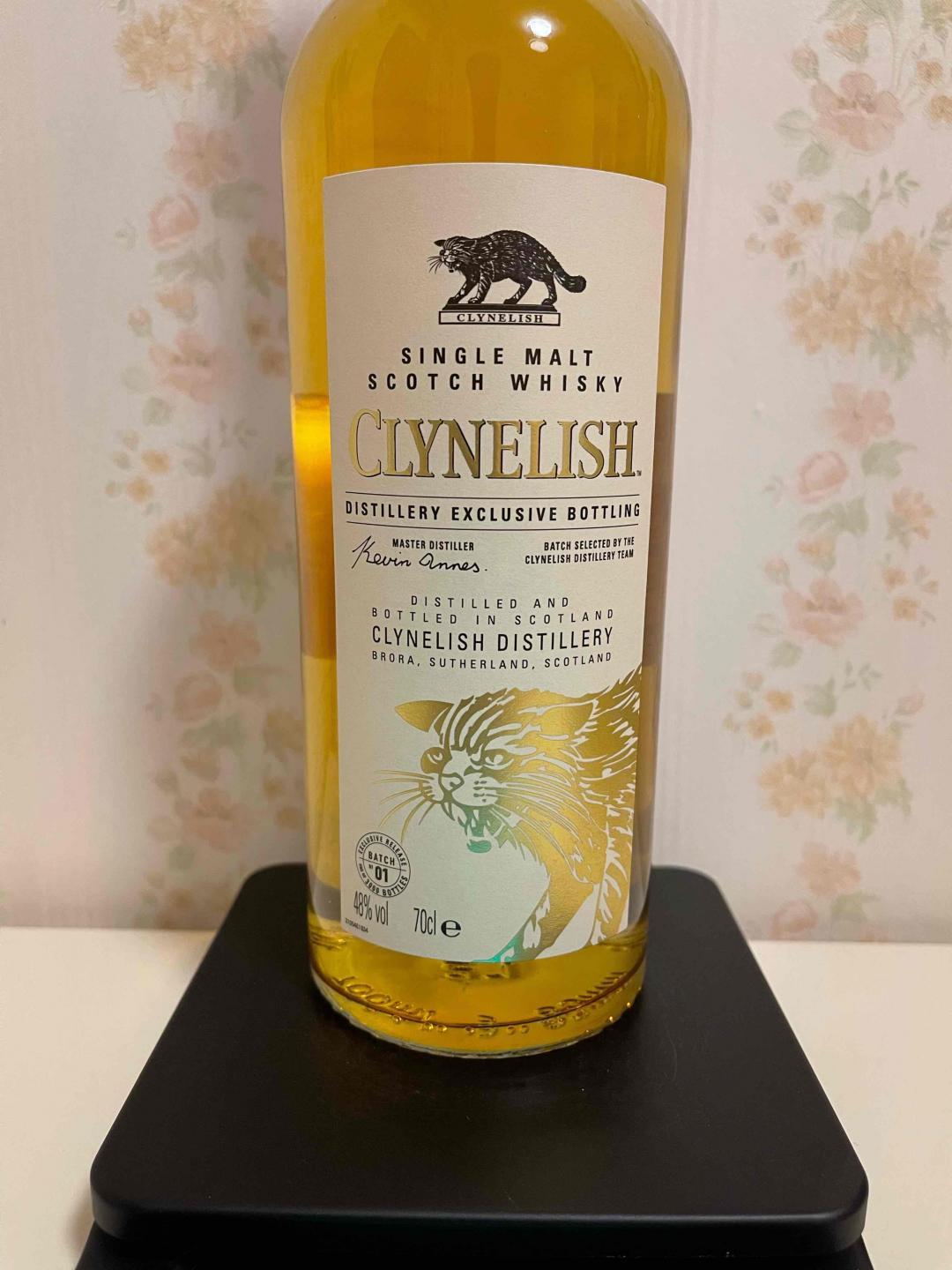 Clynelish 克里尼利基 酒厂限定第一版