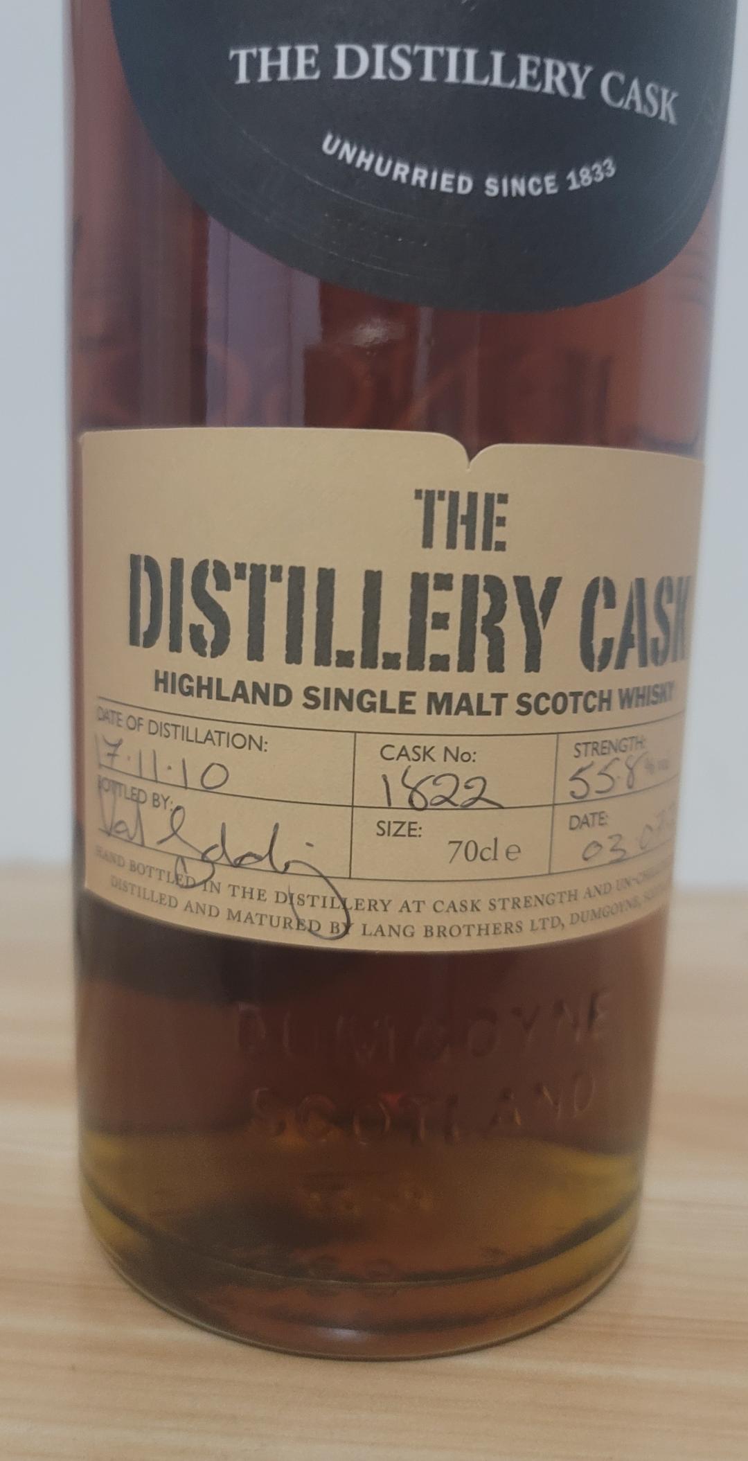 【酒厂手装瓶】Glengoyme格兰哥尼2010雪莉桶