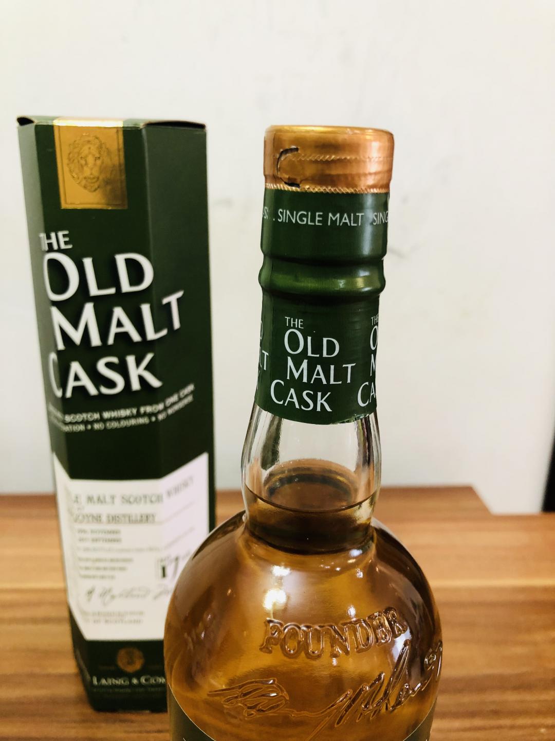 The Old Malt Cask 格兰哥尼17年1996-2014 单桶 桶强