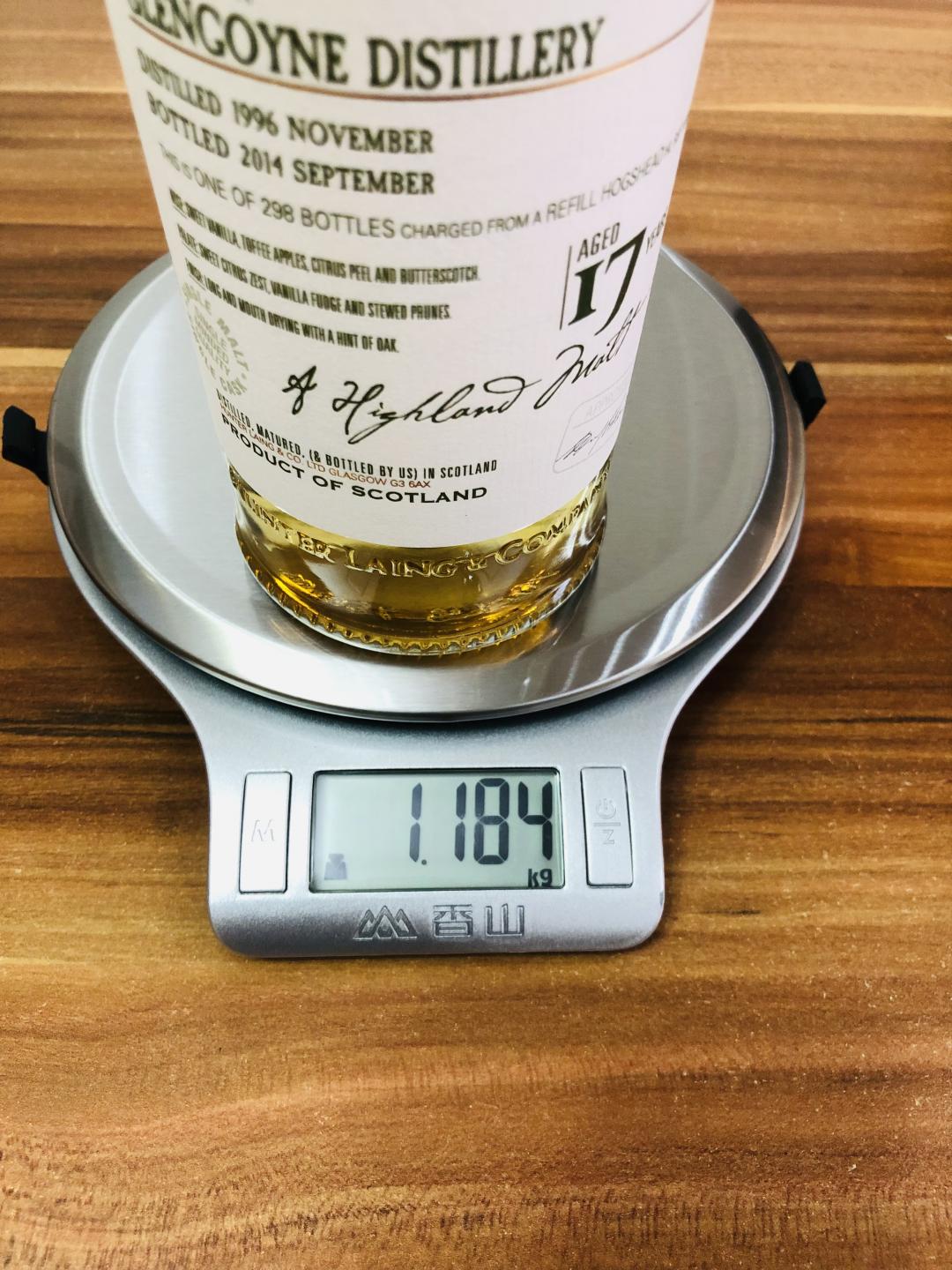 The Old Malt Cask 格兰哥尼17年1996-2014 单桶 桶强