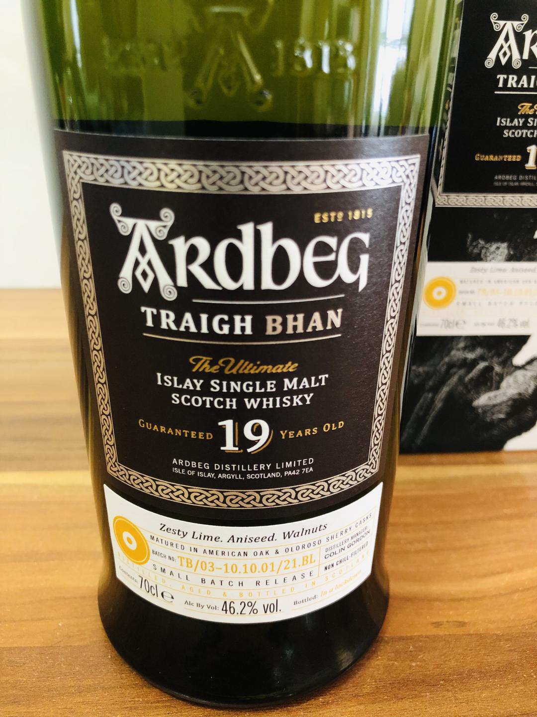 Ardbeg 阿贝19年鸣沙第三版