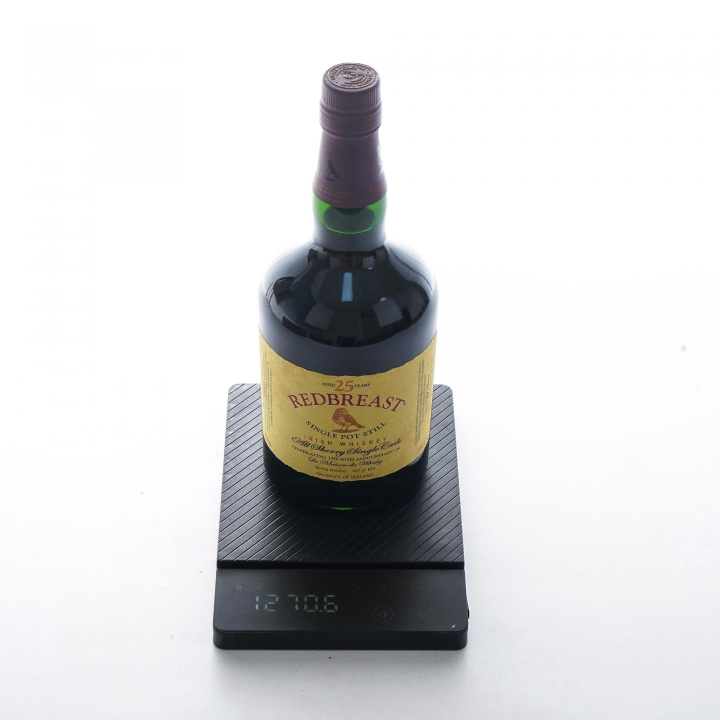 Redbreast 知更鸟 25年 1991 单桶 LMDW 60周年纪念