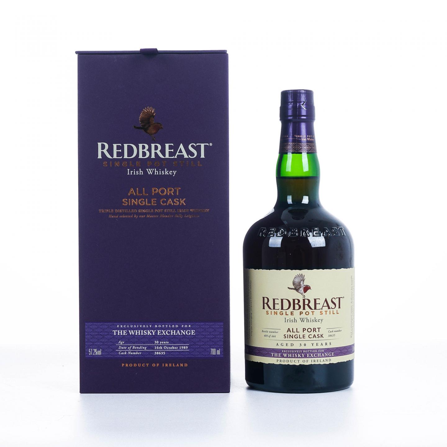 Redbreast 知更鸟 30年 1989 TWE专属单桶