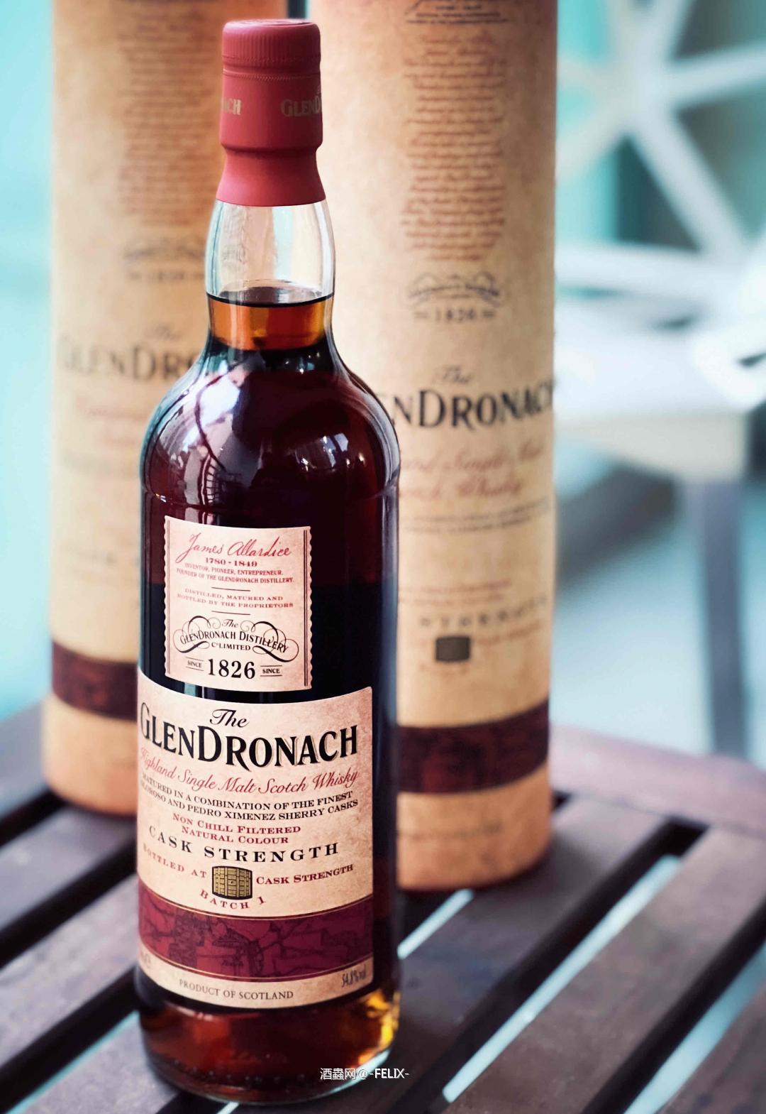 难忘的第一批次 GlenDronach Cask Strength Batch 1
