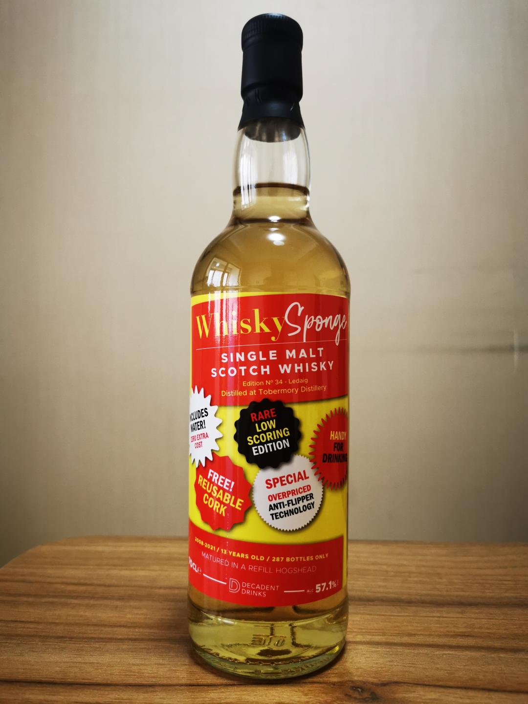威士忌海绵 里爵13年