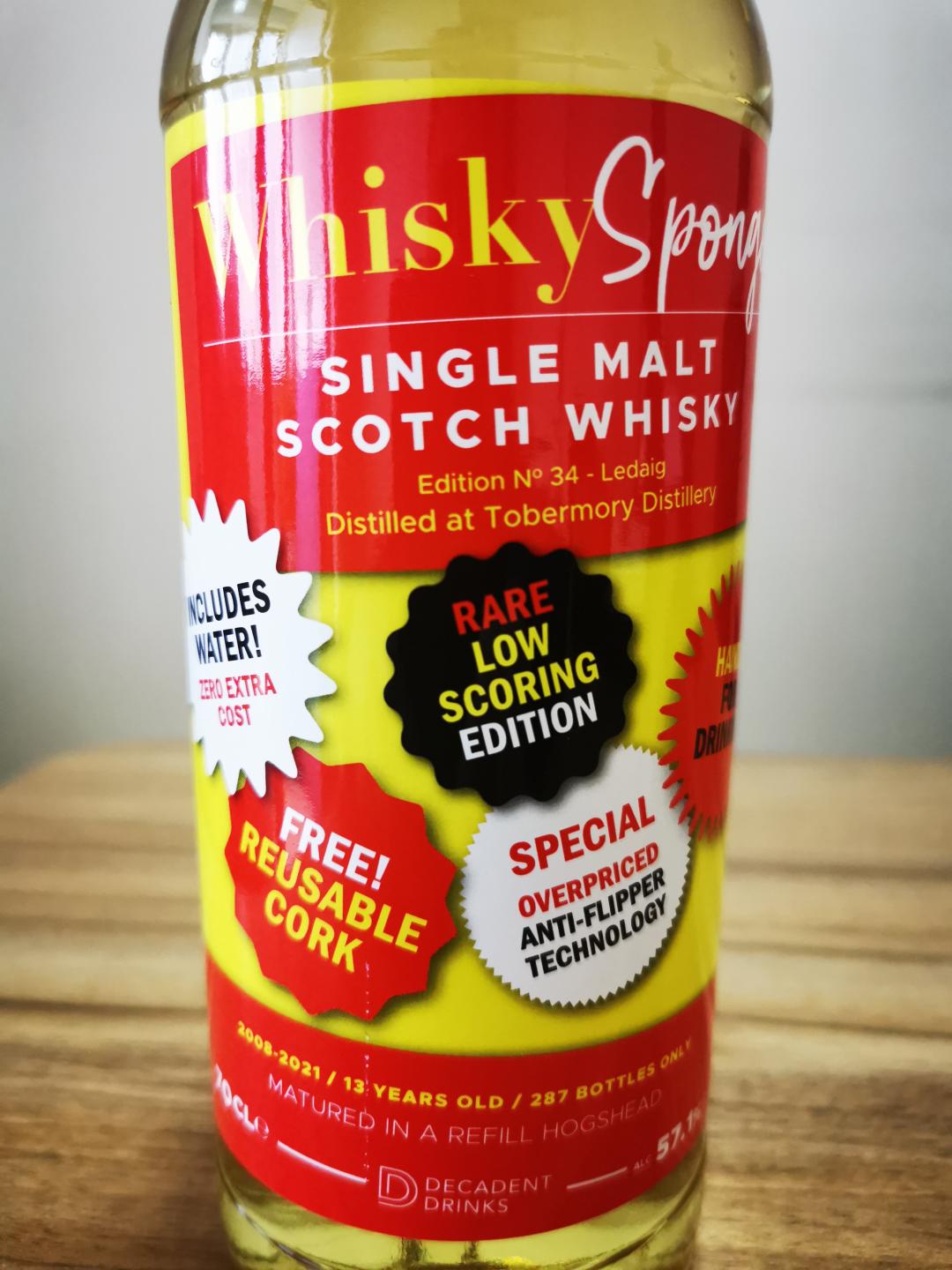 威士忌海绵 里爵13年