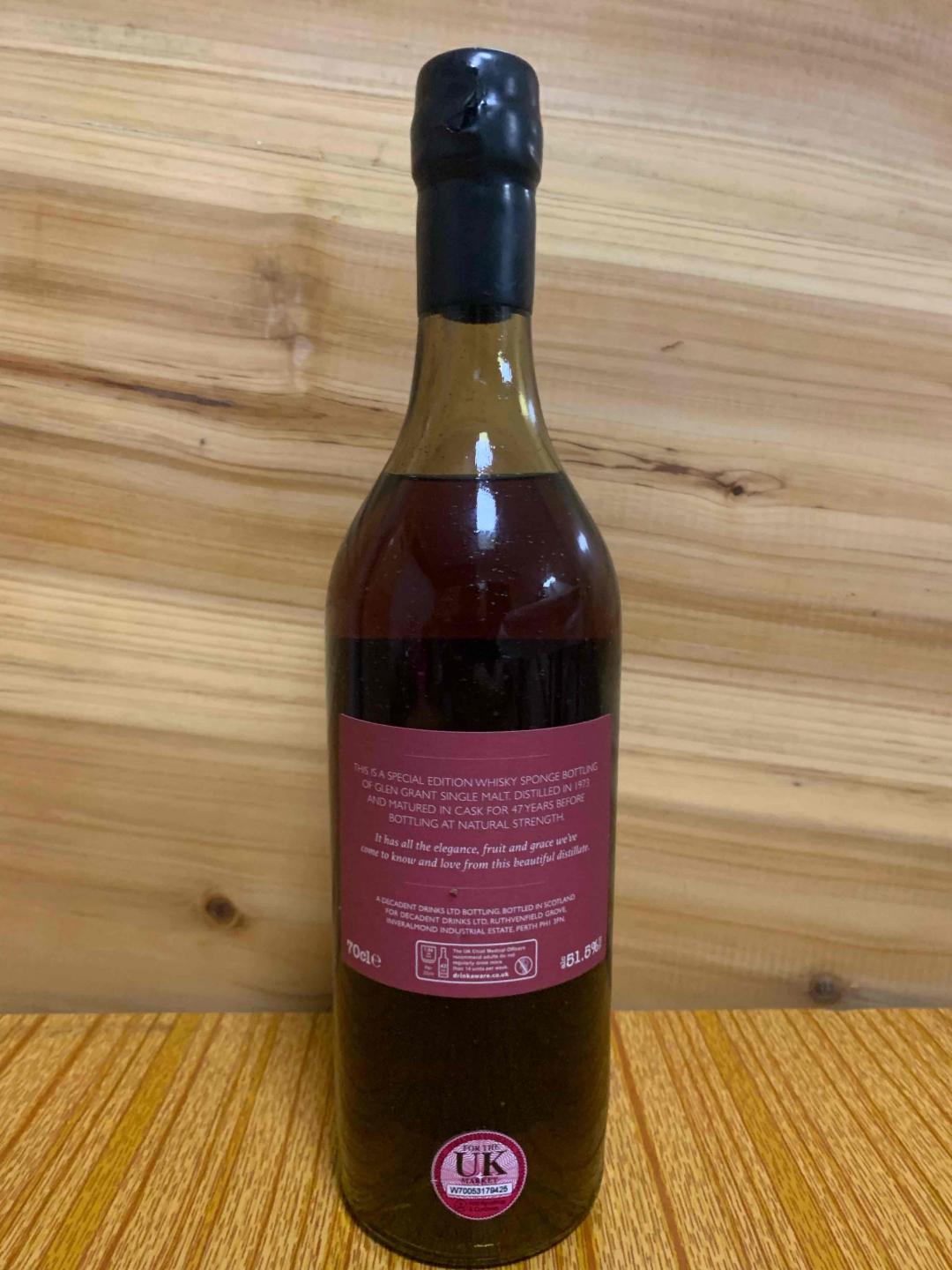 Glen Grant 47年(威士忌海绵)