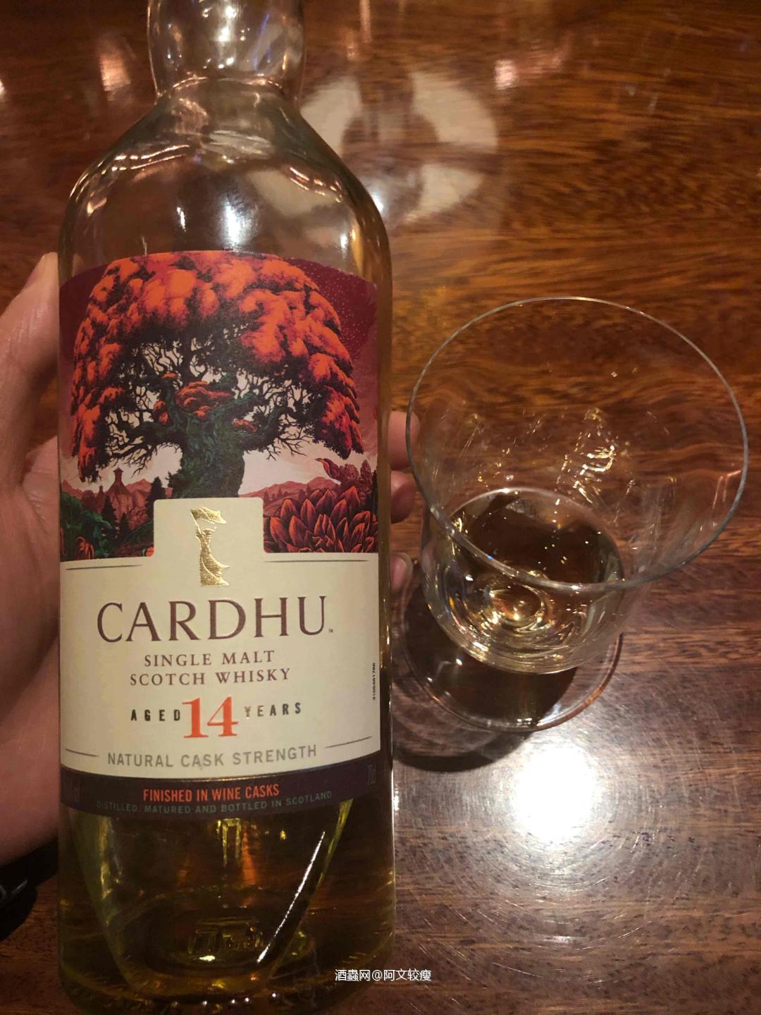 2021SR卡杜14年CS 酒体清澈，淡金色，55.5% 闻…