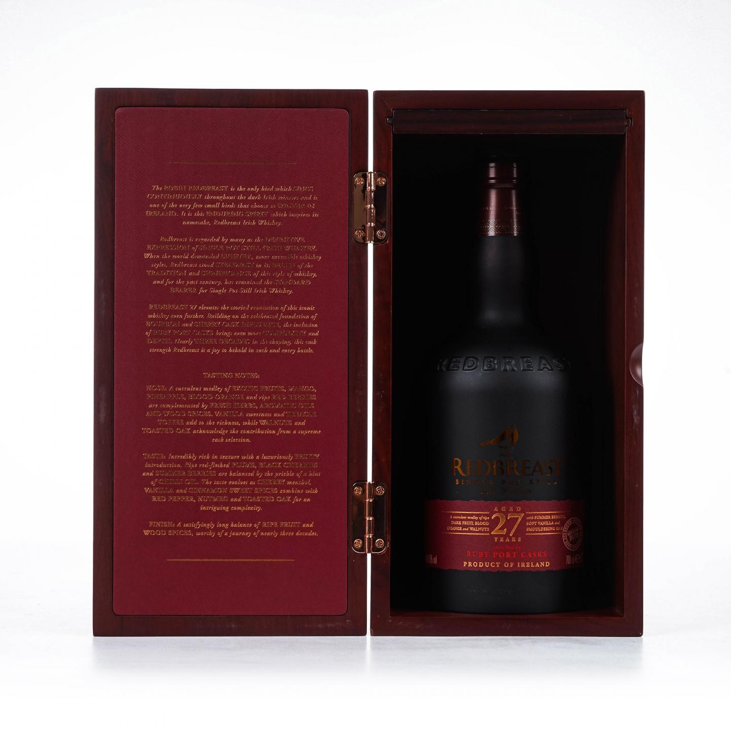 Redbreast 知更鸟 27年 单壶威士忌