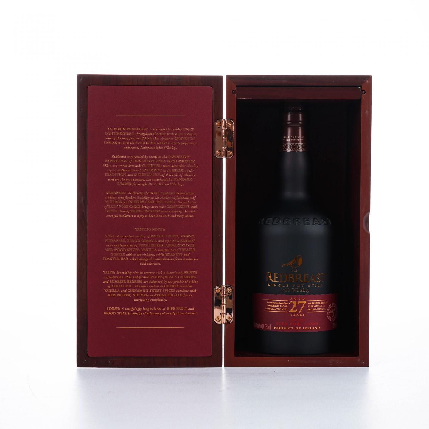 Redbreast 知更鸟 27年 第二版