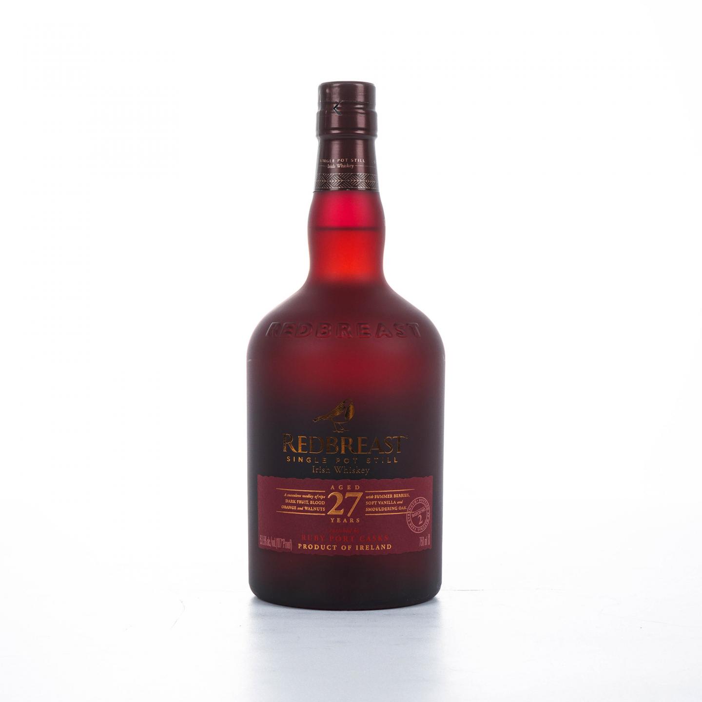 Redbreast 知更鸟 27年 第二版