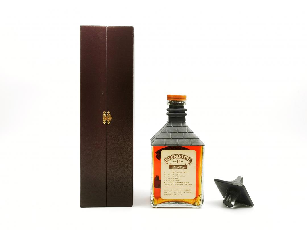 【存世无几】80年代 格兰哥尼 绝版15年水晶瓶雪莉桶单一麦芽苏格兰威士忌1000ml装