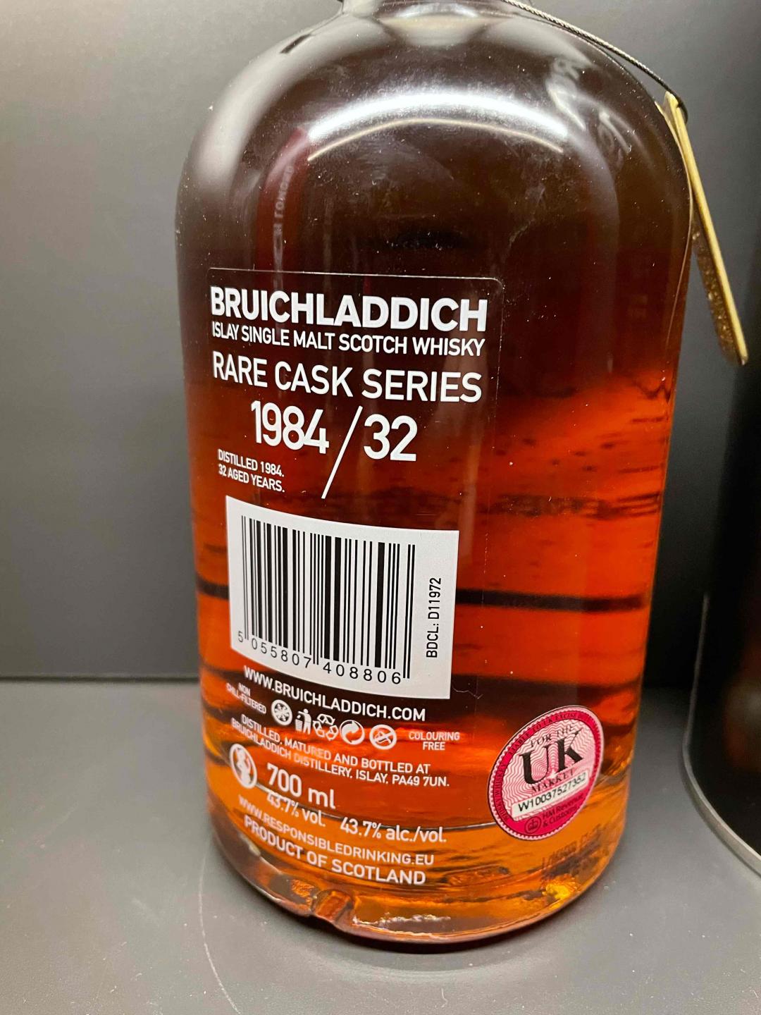 布赫拉迪风云1984年威士忌