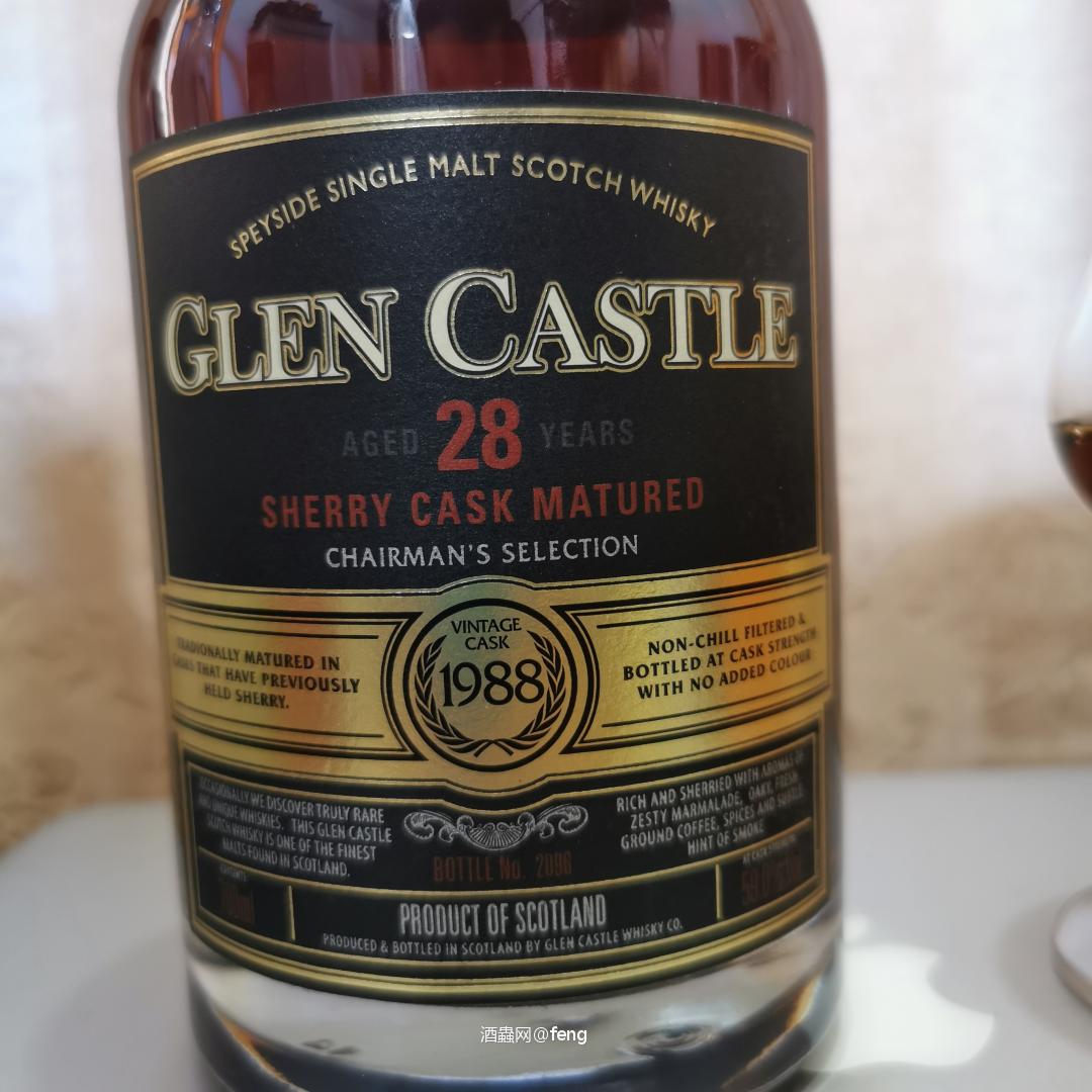 格兰城堡1988 28年雪莉桶单桶原酒