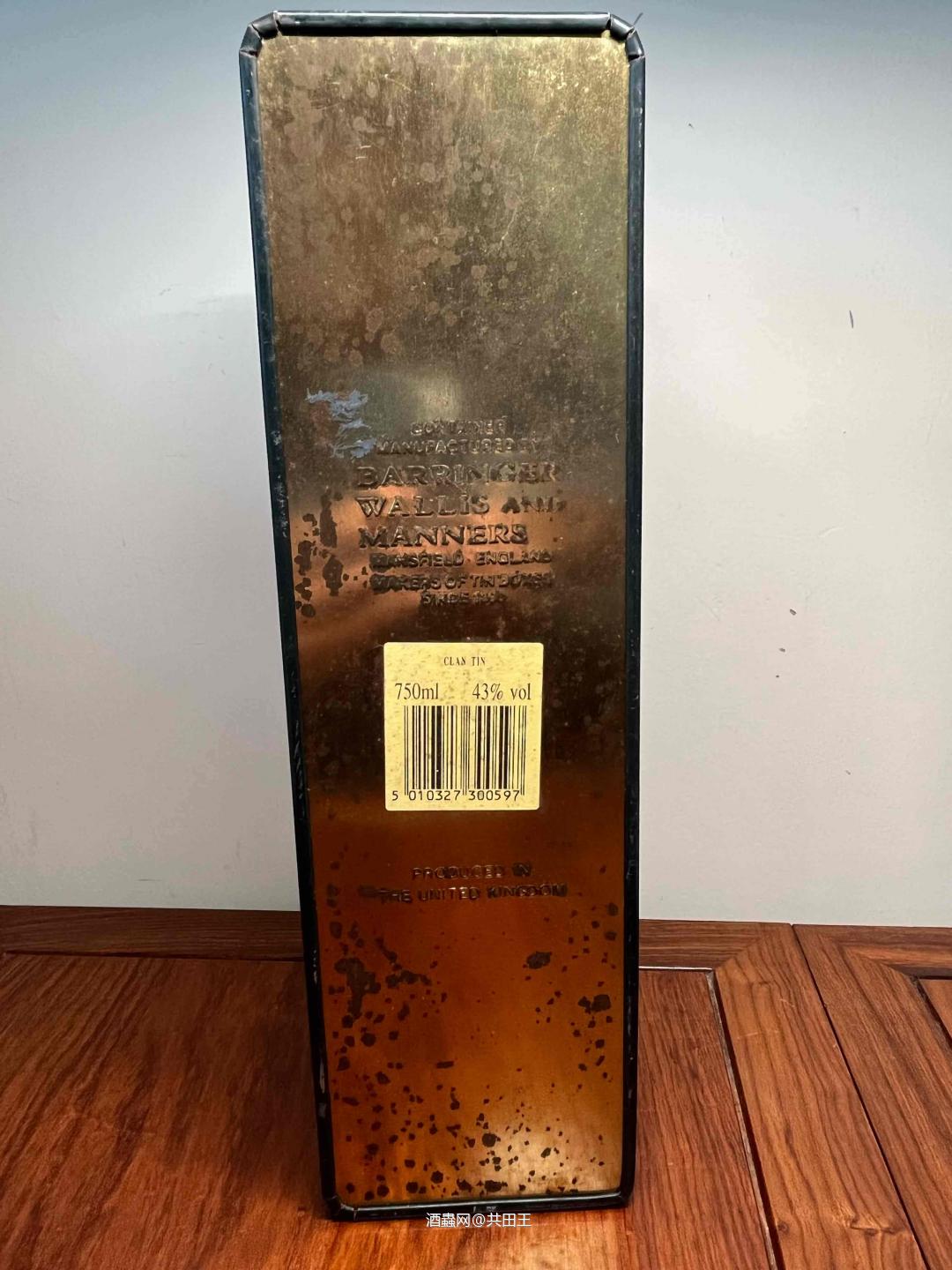 这个铁盒版的格兰菲迪是什么时代的产物？