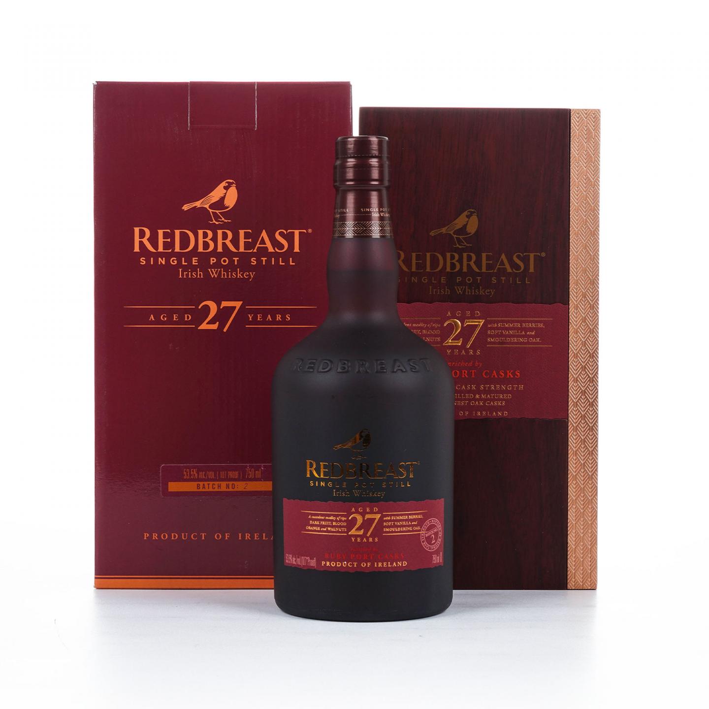 Redbreast 知更鸟 27年 第二版