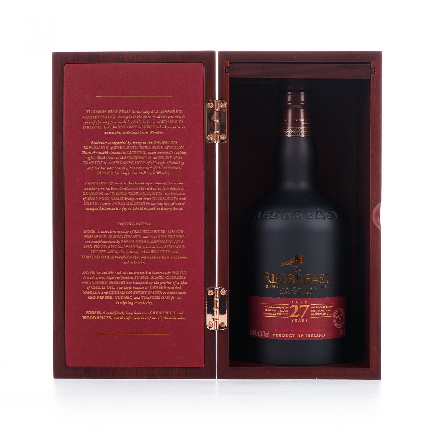 Redbreast 知更鸟 27年 第二版