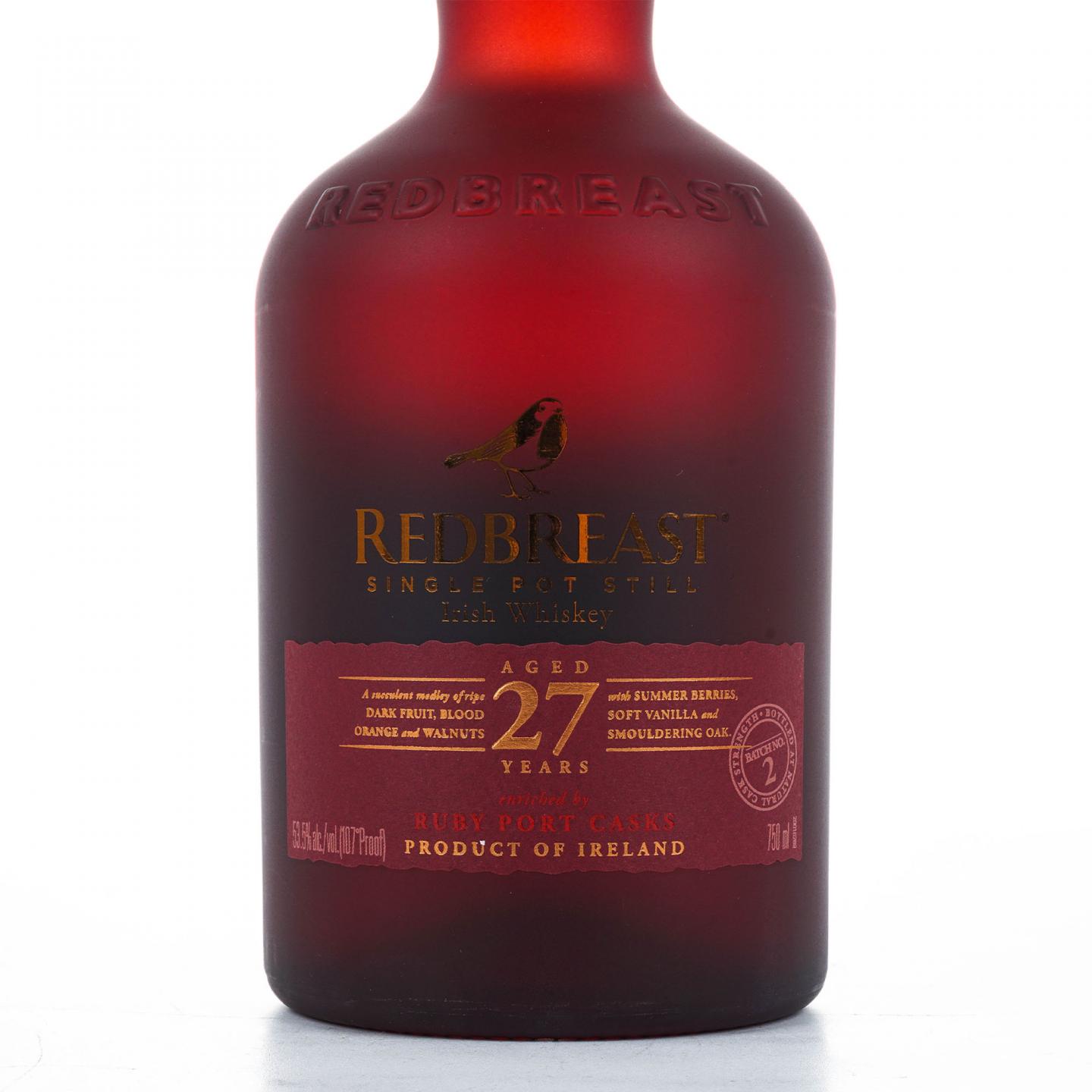 Redbreast 知更鸟 27年 第二版