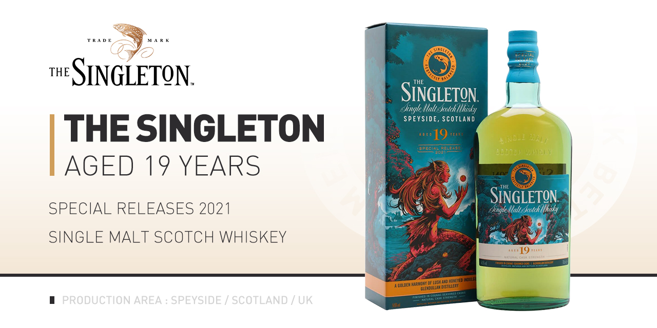【人鱼天籁】Singleton 苏格登格兰奥德19年 2021SR（限量版）单一麦芽威士忌
