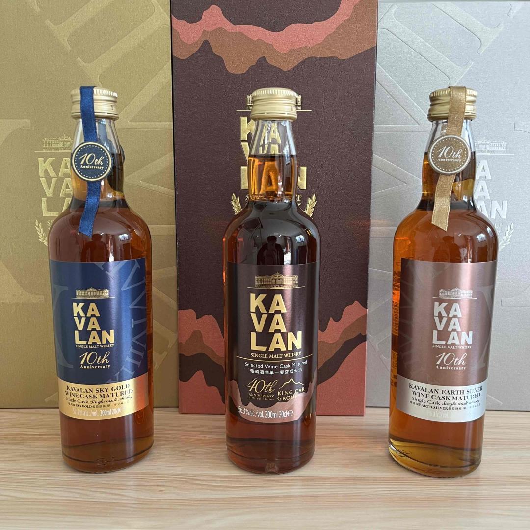 噶玛兰 KAVALAN 周年纪念套装 三瓶