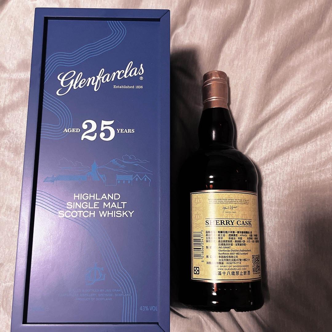 格兰花格25年礼盒装 雪莉桶