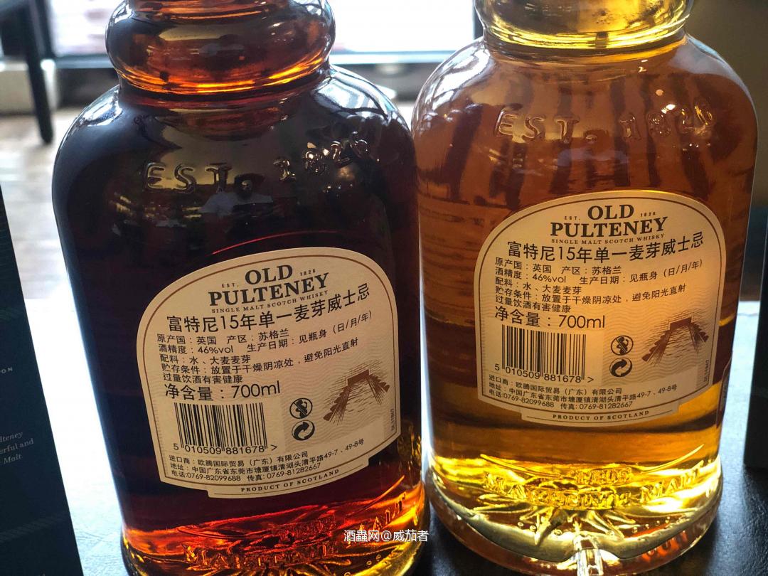 同为老富特尼15年，为何手上这款的颜色深得诱人？