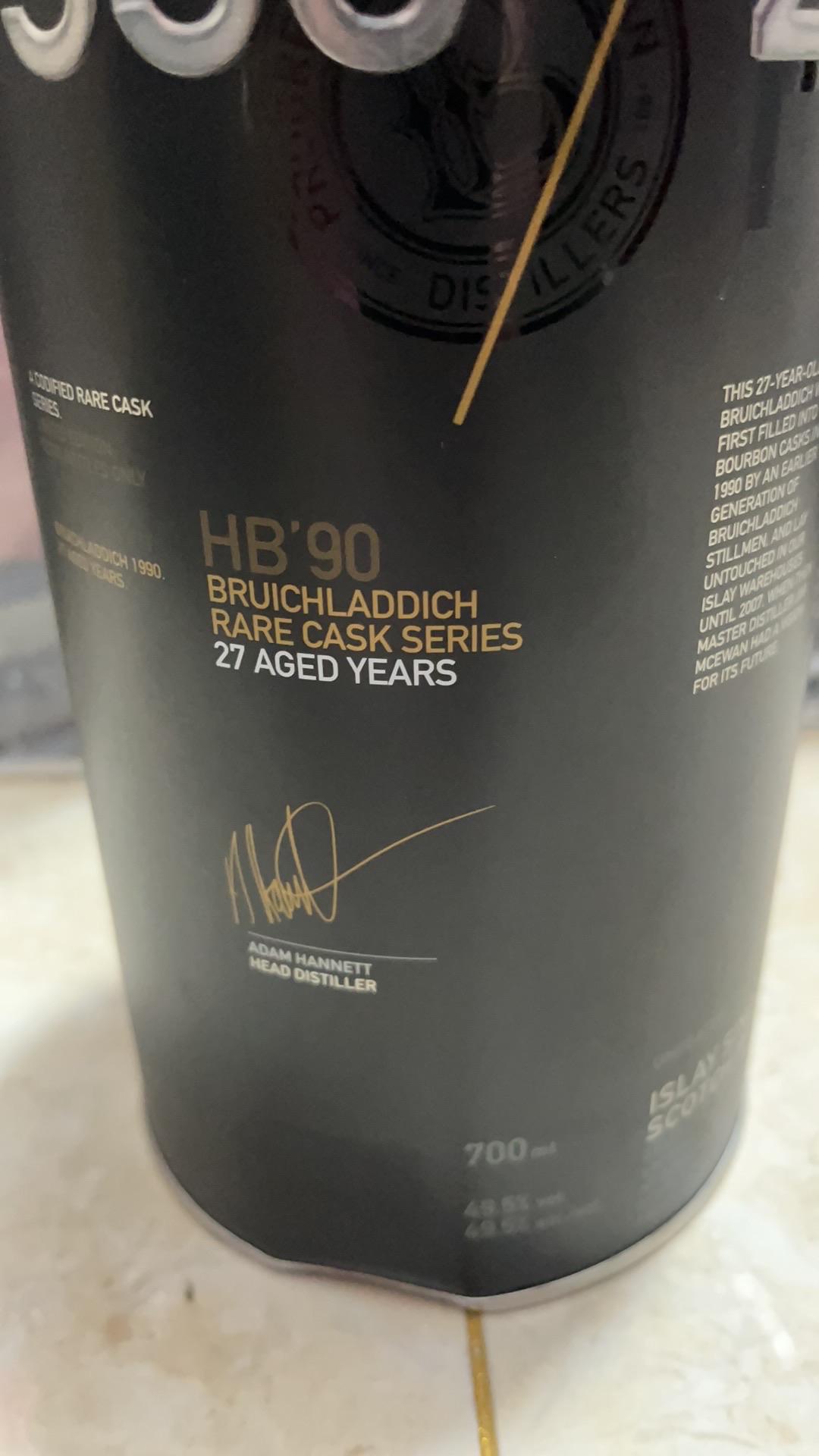 布赫拉迪27年1990限量版