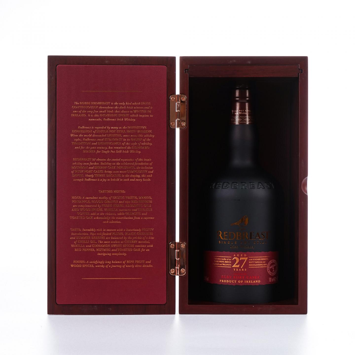 Redbreast 知更鸟 27年 第二版