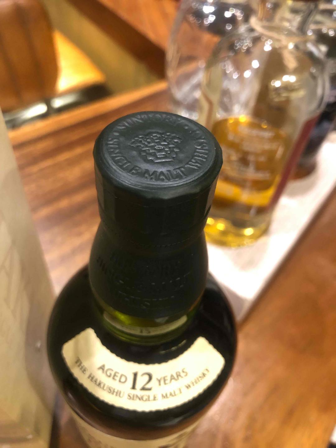 白州12年 金花顶 行货原箱
