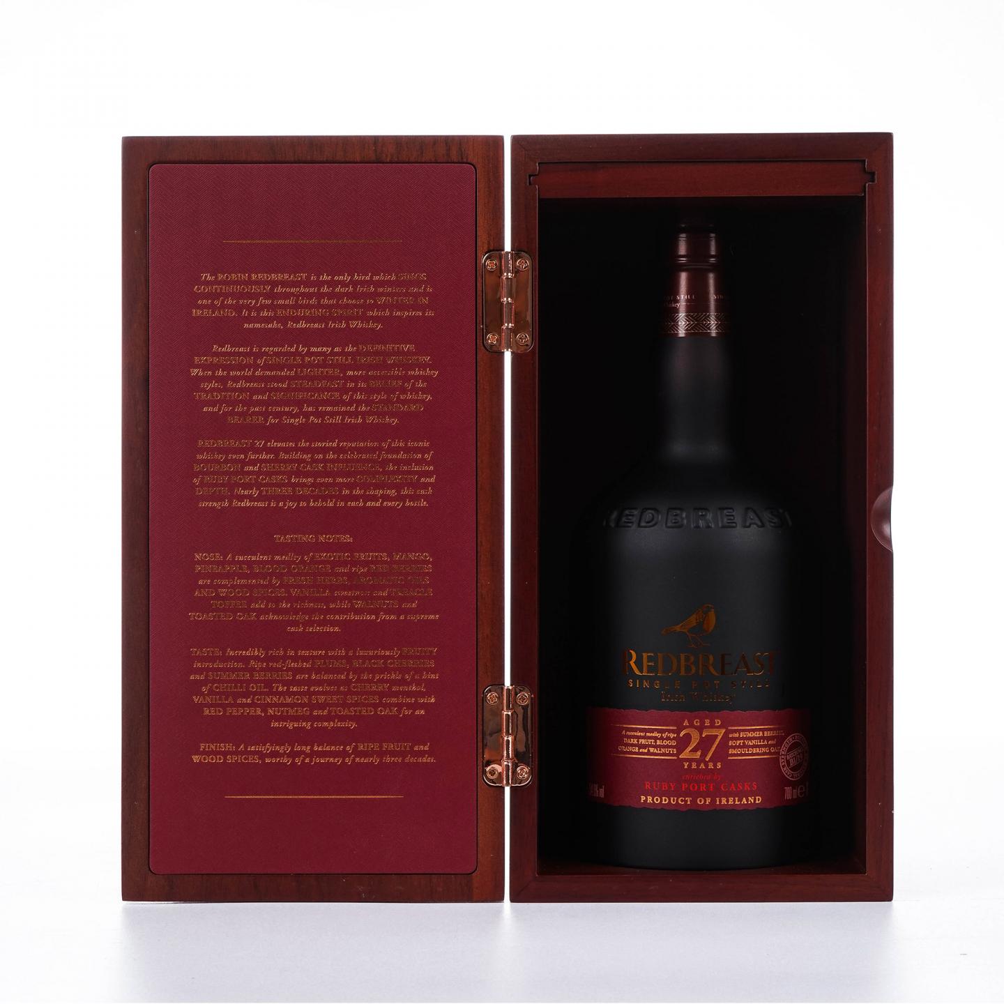 Redbreast 知更鸟 27年 单壶威士忌