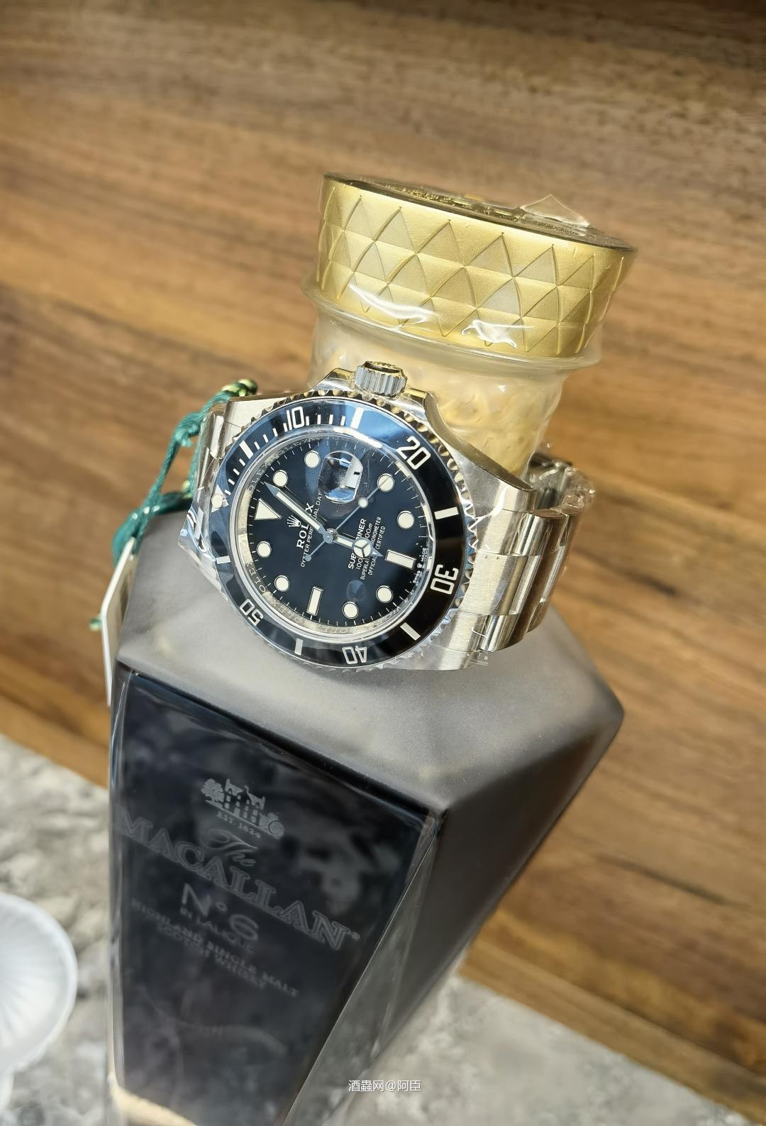 黑酱油配黑水鬼，人生第一块表，全新国行大全套