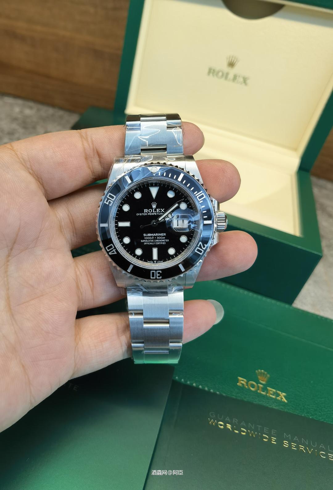 黑酱油配黑水鬼，人生第一块表，全新国行大全套