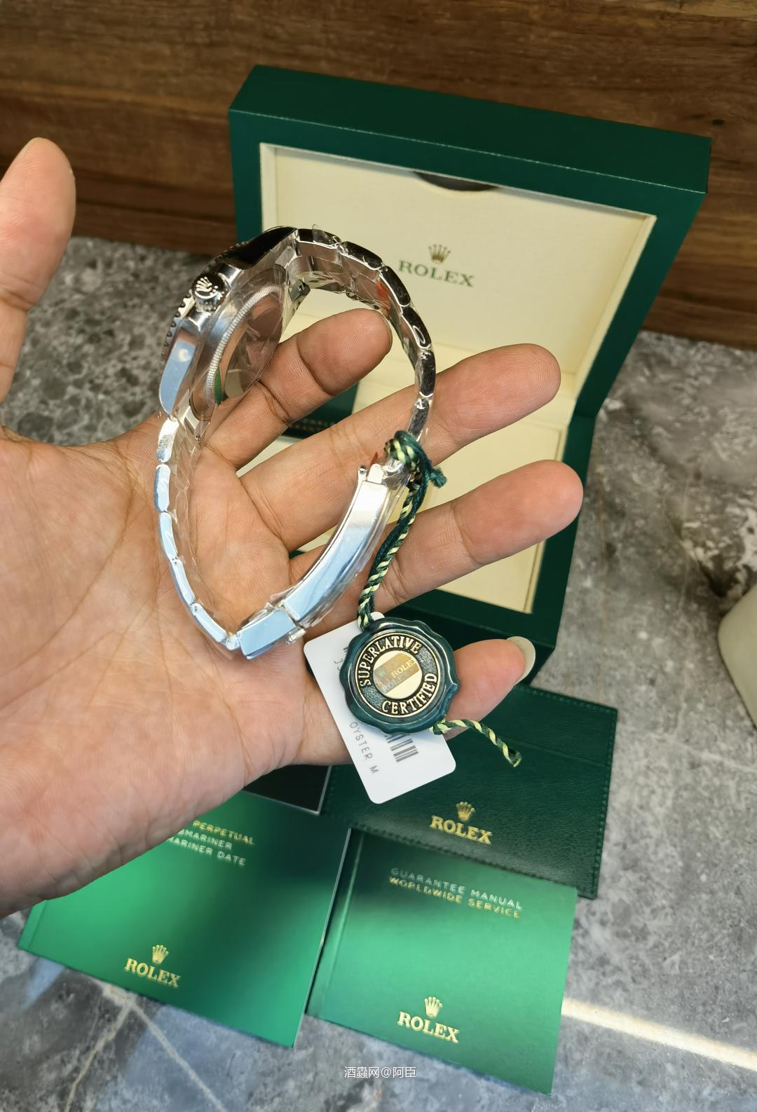 黑酱油配黑水鬼，人生第一块表，全新国行大全套