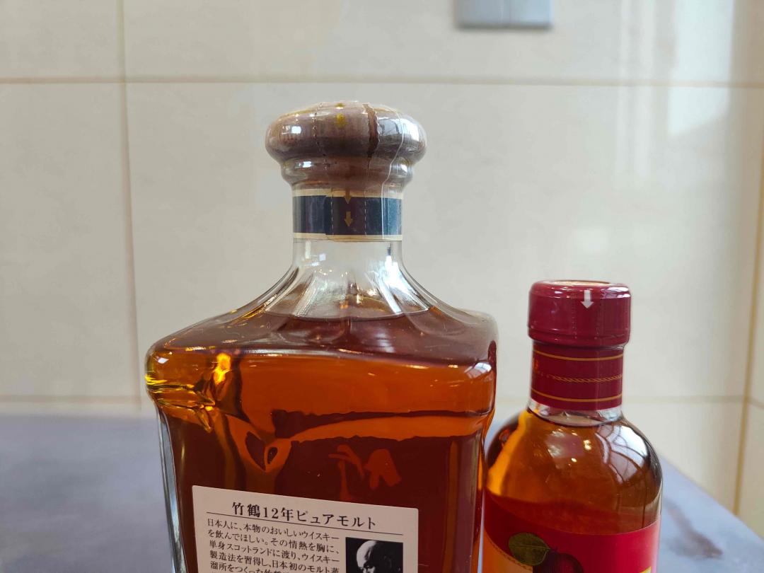 竹鹤12年 660ml 180ml 苹果酒