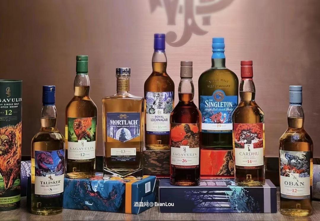 ✨帝亚吉欧SR2021版～秘境系列限量到货 此版本主题从珍稀动植物换成了充满神秘色彩的秘境传说，采用了增强现实技术，引领威士忌爱好者穿越至威士忌世界，以特别的方式讲述八间酒厂的神秘传说