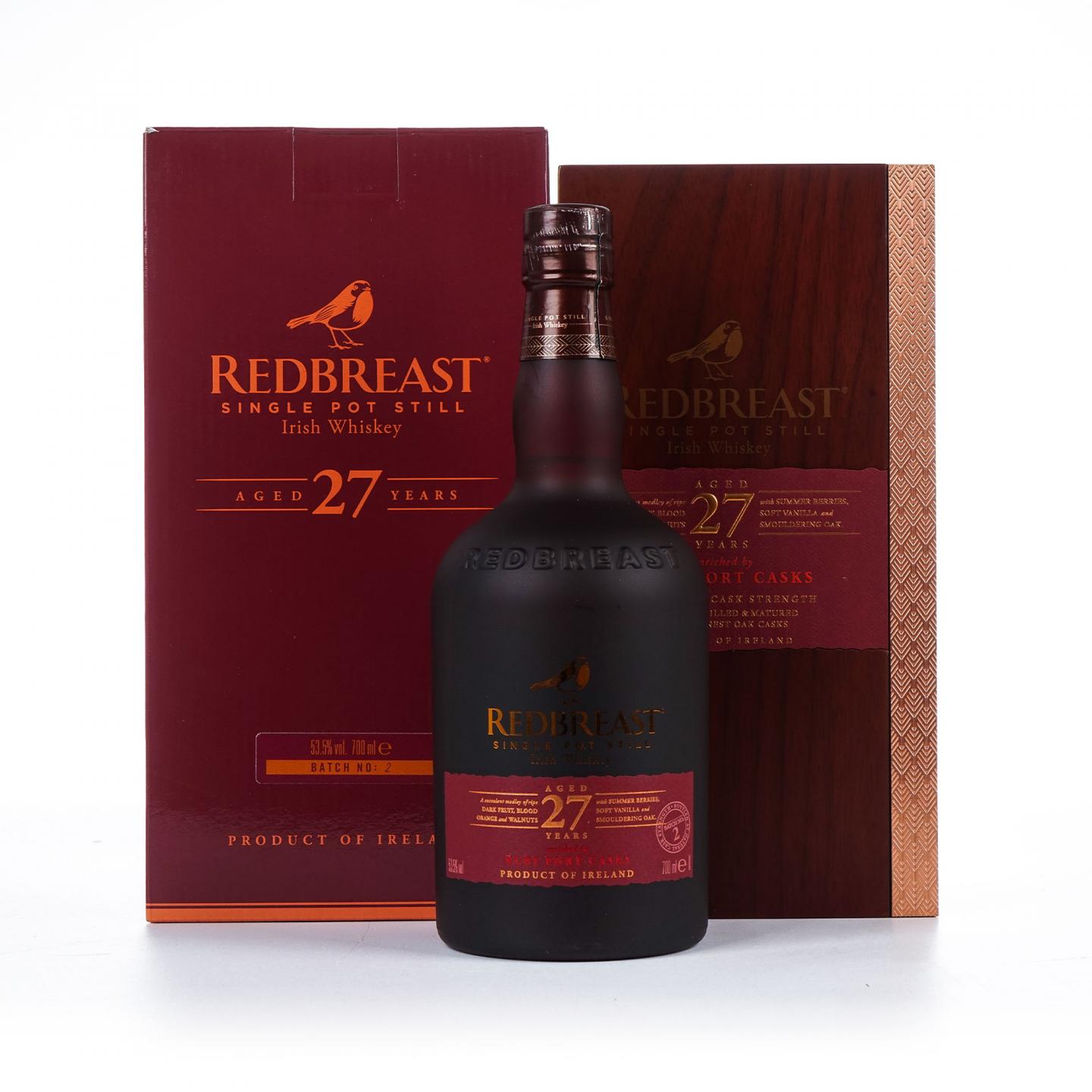 Redbreast 知更鸟 27年 第二版