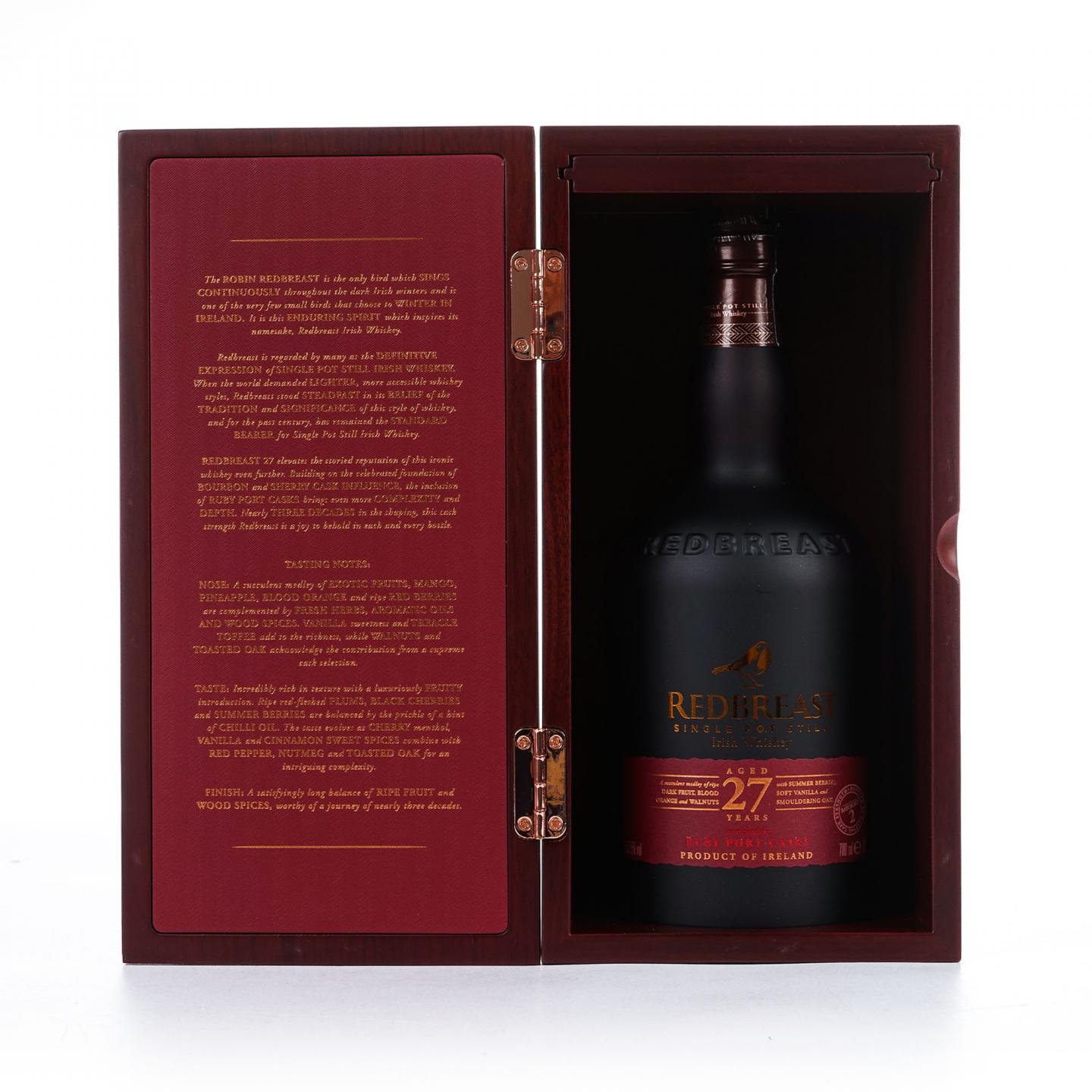 Redbreast 知更鸟 27年 第二版