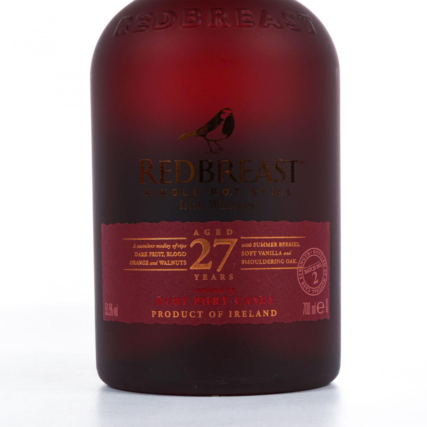 Redbreast 知更鸟 27年 第二版