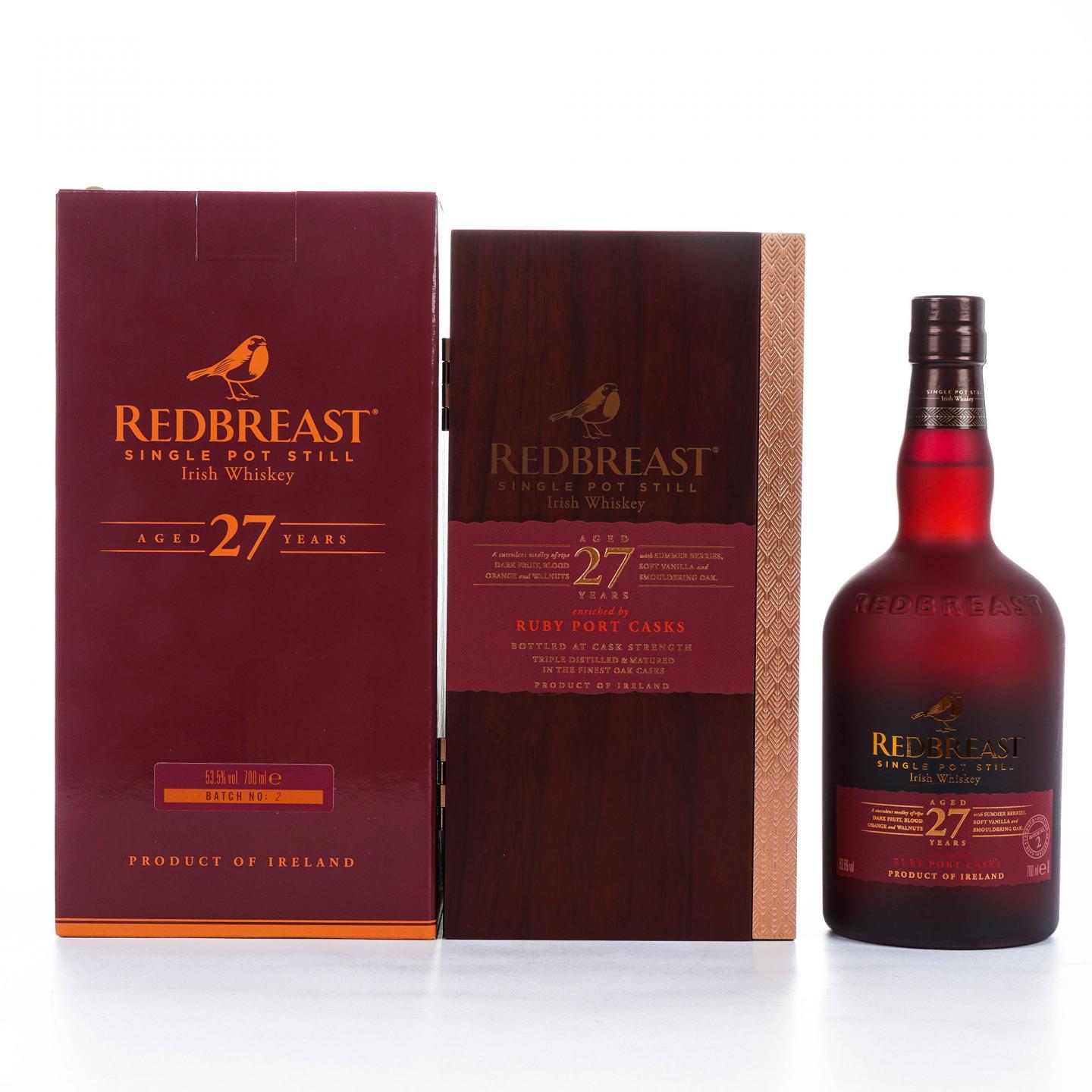 Redbreast 知更鸟 27年 第二版 53.5%