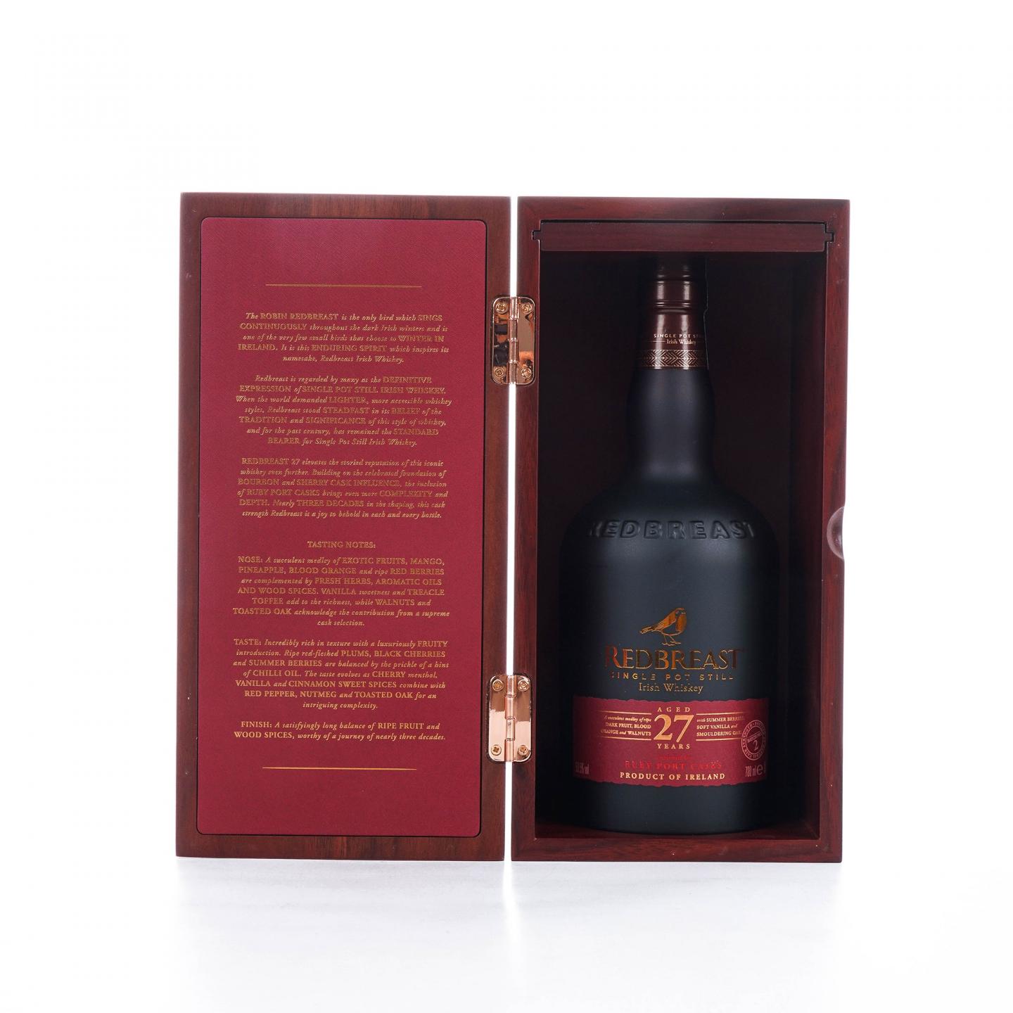 Redbreast 知更鸟 27年 第二版 53.5%