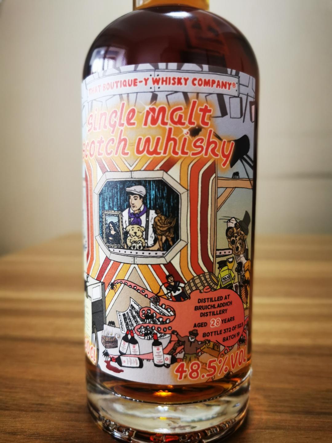 布赫拉迪28年 TBWC漫画标装瓶