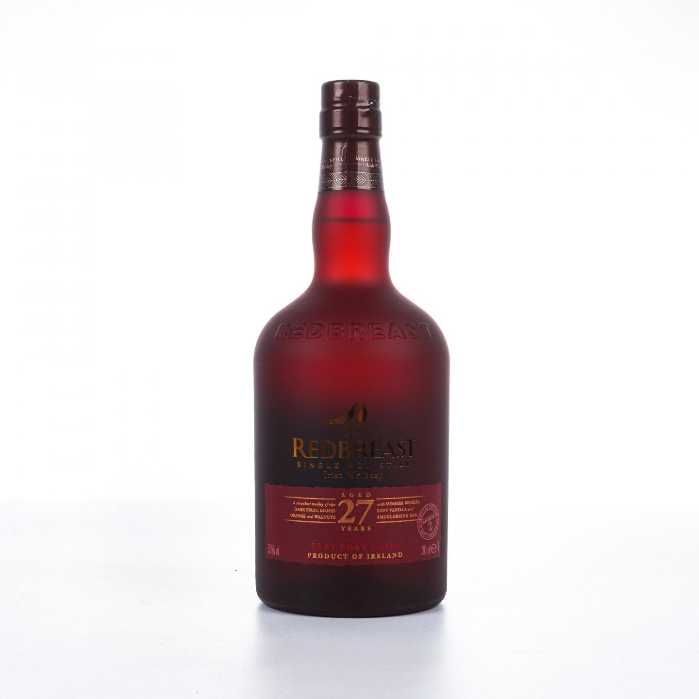 Redbreast 知更鸟27年 第二版