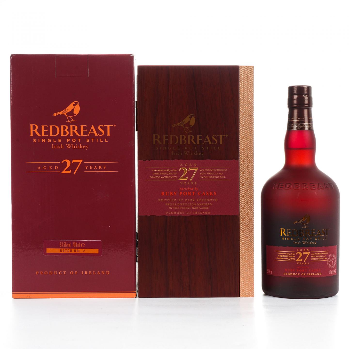 Redbreast 知更鸟 27年 第二版 53.5%