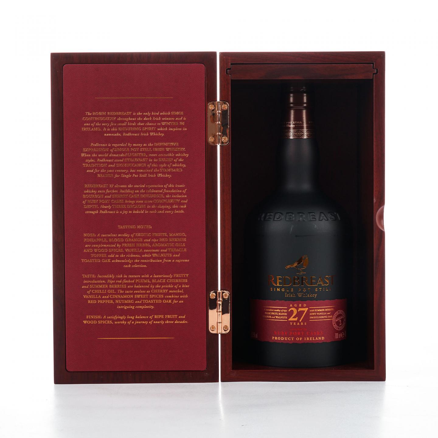 Redbreast 知更鸟 27年 第二版 53.5%