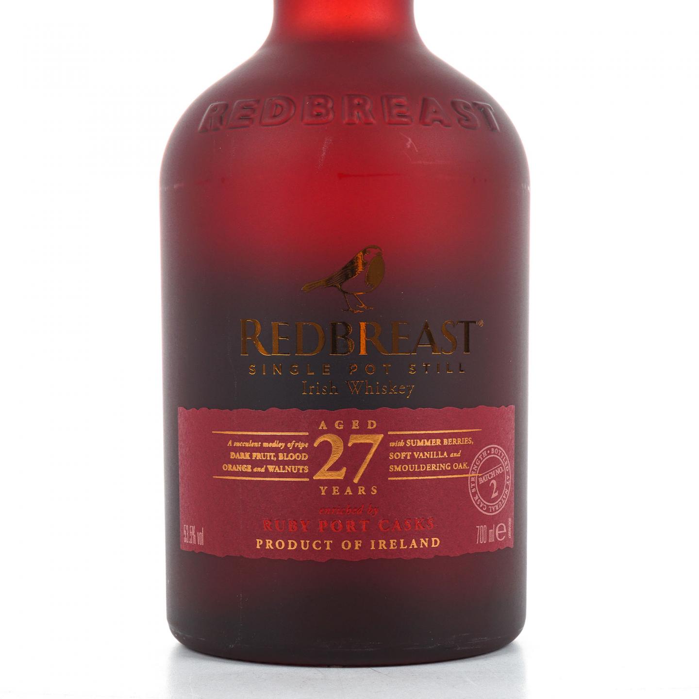 Redbreast 知更鸟 27年 第二版 53.5%