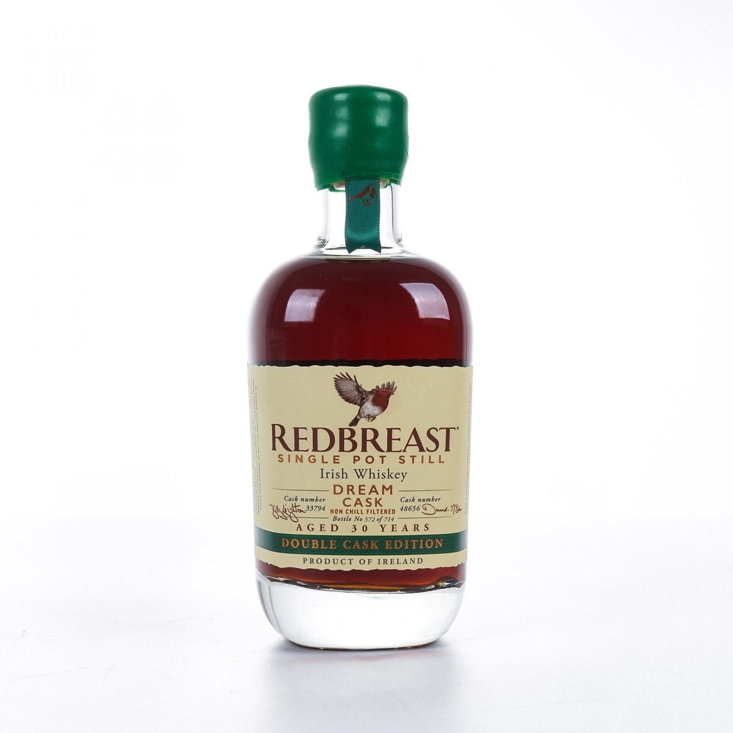 Redbreast 知更鸟 30年 Dream Cask 梦想桶第五版