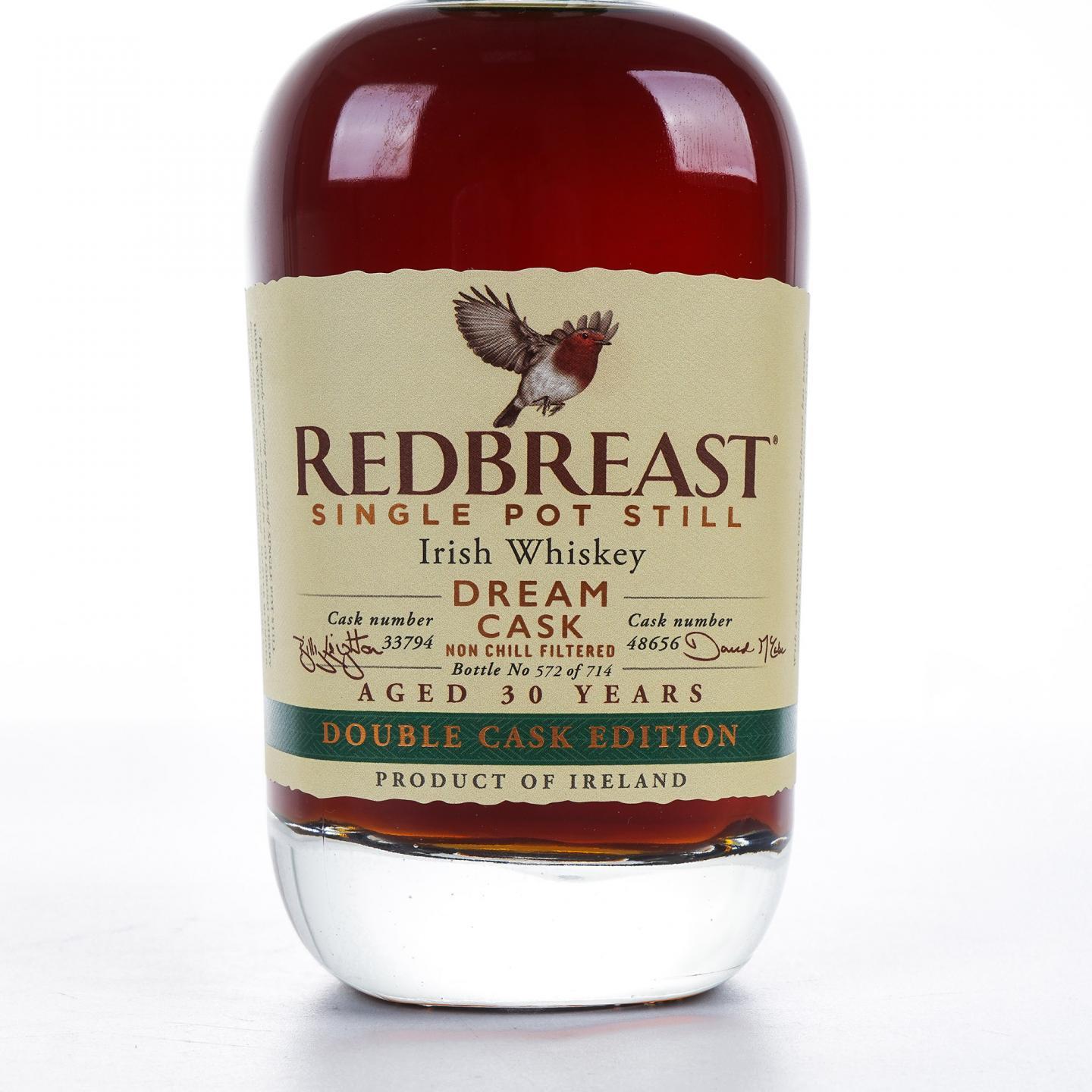 Redbreast 知更鸟 30年 Dream Cask 梦想桶第五版